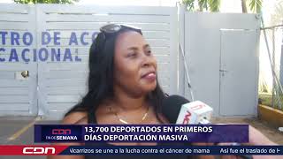 13700 deportados en primeros días deportación masiva [upl. by Weider]