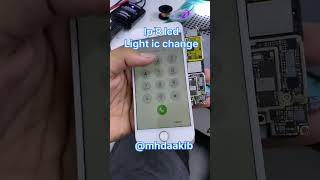 IPhone 8 lcd light ic change 100 working🥰 smartphone tech technology ytshortsvideo [upl. by Domineca]