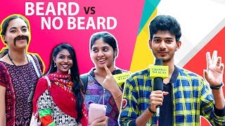 No Beard Vs Beard  What Girls Really Prefer  Ambuttum Vesham  Chennai Waalaa [upl. by Melas165]