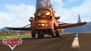 Maters Grand Airplane Stunt  Pixars Cars Toon  Mater’s Tall Tales [upl. by Eleira]