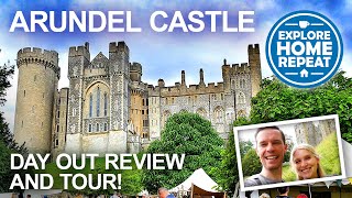 Arundel Castle amp Gardens  Full Tour and Review  UK Travel Vlog [upl. by Enrobyalc373]