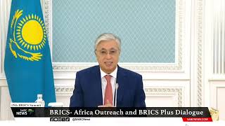 BRICS Summit I Statement by Kazakhstans President KassymJomart Tokayev [upl. by Artemas]