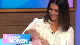 Rebekah Vardy Brings Beautiful Baby Olivia to Discuss Life With a New Born  Loose Women [upl. by Ntsud]