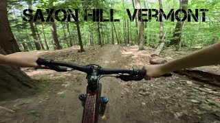 Saxon Hill Vermont Mountain biking jumps ￼ [upl. by Nytsuj829]