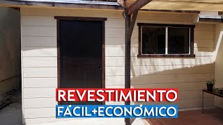 Como colocar Revestimiento de Madera para exteriores  Construcción del taller pt 1 [upl. by Danni]