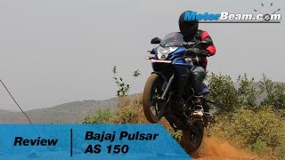 Bajaj Pulsar 150 AS  Review  MotorBeam [upl. by Klimesh]