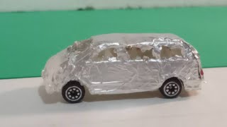 foil car crash test [upl. by Nosna]