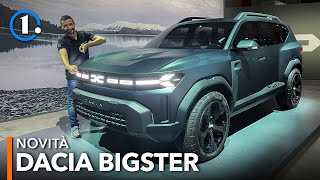 Dacia Bigster  Il prototipo del SUV che arriva nel 2025 [upl. by Ahsinal218]