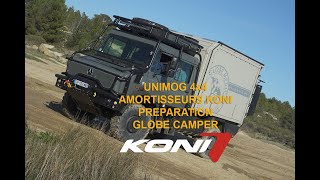 Unimog 4x4 Amortisseurs Koni [upl. by Mariejeanne952]