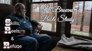 Bible Study with PA Brown  Numbers Chapter 20 verses 113 [upl. by Enitsyrk132]