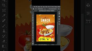 How to make mockup design in Photoshop shorts [upl. by Cyndy]