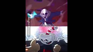 last breath sans vs cuphead edit [upl. by Cida]