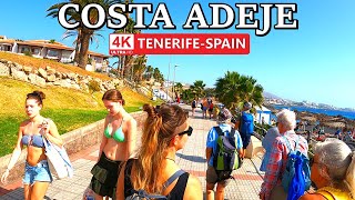 TENERIFE  COSTA ADEJE  Check the Current Appearance 😎 4K Walk ● February 2024 [upl. by Noitsuj]