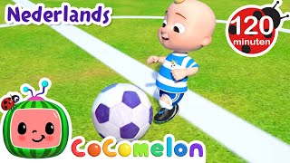 Het Voetballied  CoComelon Nederlands  Kinderliedjes [upl. by Ambrosio25]