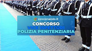 Concorso Polizia Penitenziaria Vice Ispettori – 411 posti [upl. by Adnimra]