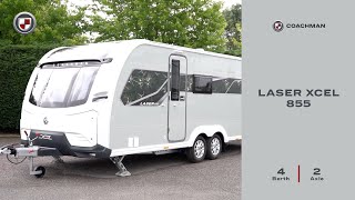 Coachman Caravan Company Ltd Laser Xcel 855 2024 Season [upl. by Culver]