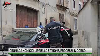 Omicidi Lippiello e Tirone processi in corso [upl. by Sirahc]