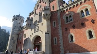 Neuschwanstein Castle  near Füssen Germany [upl. by Cardie781]