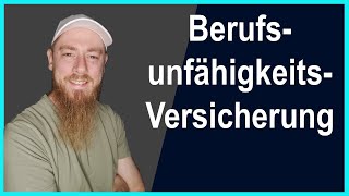 Warum schließen viele keine Berufsunfähigkeitsversicherung ab [upl. by Eenar]