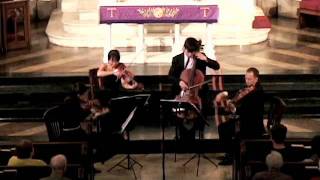 Attacca Quartet plays Haydn Op 76 no 3 quotEmperorquot  Third Movement [upl. by Shetrit]