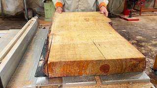 Ingenious Techniques Woodworking Workers  Rustic Large Woodworking Products Wooden Furniture [upl. by Jorry53]