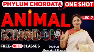 Animal Kingdom class 11Phylum Chordata  NEET Biology  NCERT Explained  Meenakshi Maam [upl. by Ralyt]