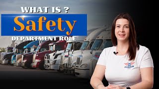 TRUCKING COMPLIANCE  The Role of the Safety Department [upl. by Nylkaj]