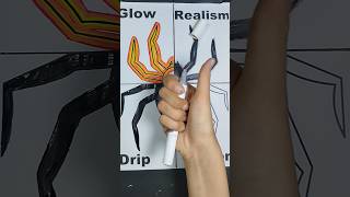 Satisfying spider painting🕸️🕸️🕷️🕷️ art artpainter shortsart drawing painting shorts [upl. by Martica885]