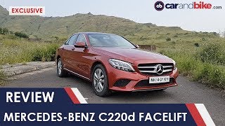 Exclusive MercedesBenz C220d Facelift Review  NDTV carandbike [upl. by Sabelle]