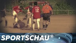 Amateurfußball  Thema Gewalt immer mehr im Fokus  Sportschau [upl. by Alenairam898]