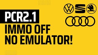 Simos PCR21 Immo Off No Emulator  VAG Audi VW Seat Skoda Volkswagen  Remover [upl. by Irim723]