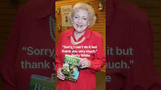 BettyWhite Refused to Participate in an Animal Abuse Movie Scene [upl. by Auqenes360]