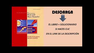 Descargar Fundamentos de Transferencia de Calor y de Masa de Incropera 6ta Edición  Solucionario [upl. by Letsyrk]