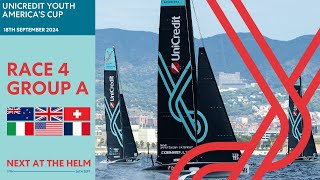 UniCredit Youth Americas Cup Day 1  Group A  Race 4  Full Race [upl. by Athena]