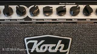 Beyer Dynamic M260 Ribbon Royer r 122 Koch Multi Tone Amp [upl. by Raleigh]