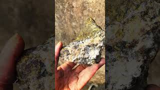 pyrite gold stone part 4 crystals vairalvideo crystals crystalstone goldminers gemstone [upl. by Sirrom842]