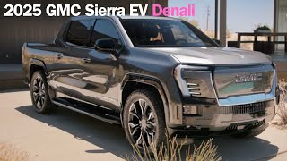 New 2025 GMC Sierra EV Denali Interior Features and Technology [upl. by Hagep]