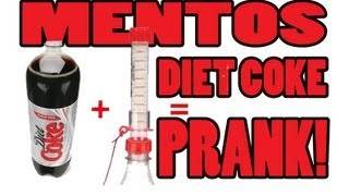 MentosDiet Coke Prank [upl. by Andreas]