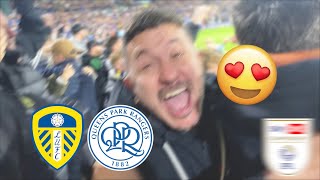 SCENES AS PIROE SEALS WIN IN 95th MINUTE😍 Leeds United 20 Queens Park Rangers  202425 [upl. by Aserret]