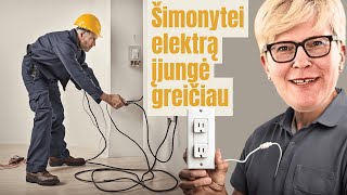 Dideliems ponams elektrą įjungia greičiau Sužinokite ką pastebėjo žmonės [upl. by Mcnamee]