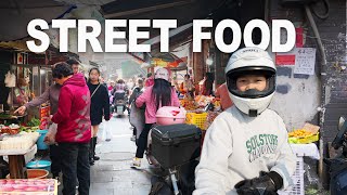 I drove through a STREET FOOD MARKET  S2 EP57 [upl. by Marilyn300]