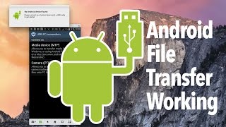 Android file transfer not working fixed on my Mac finally [upl. by Anividul]