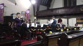 Backworth Colliery Band play Georgia on My Mind  Cornet Solo featuring Benny Coxon [upl. by Biebel]