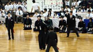 Doshisha vs Ritsumeikan  Kansai Uni Meisterschaft 2010 関西学生剣道優勝大会 3 [upl. by Wright8]