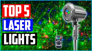 Top 5 Best Laser Christmas Lights Review In 2022 – Buyer’s Guide [upl. by Porush]