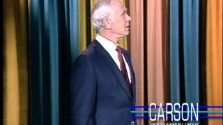 Johnny Carson is Corrected by Doc Severinsen during the monologue on The Tonight Show [upl. by Sibby]