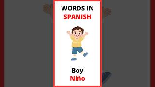 🔎 How do you say BOY in SPANISH [upl. by Catharine]