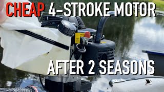 Hangkai Outboard Motor 4hp 4stroke Owner Review after 2 years [upl. by Aerdnas154]