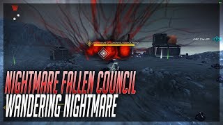 Nightmare of The Fallen Council Location  Archers Line Destiny 2 [upl. by Nosneb]