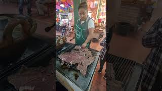 😋Rica cecina Atlixquense en el mercado Benito Juarez Atlixco Puebla ¿Gustan un taquito🌮 [upl. by Meneau]